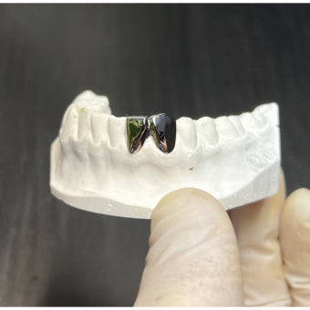 Custom Double Solid Caps Grillz