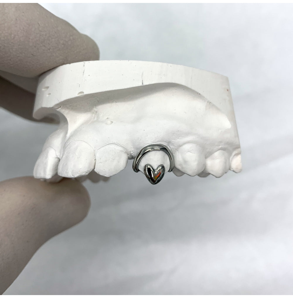 Custom Little Heart Grillz