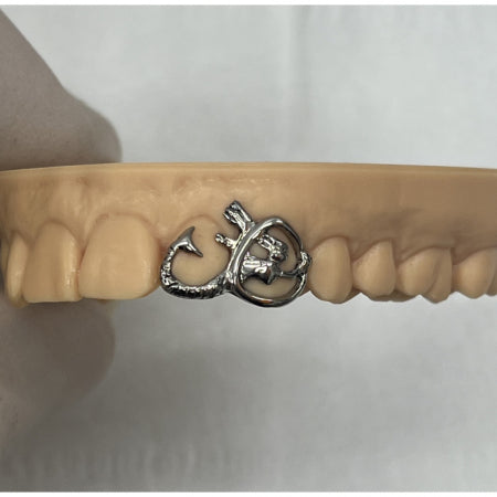 Mermaid In Windows Custom Grillz