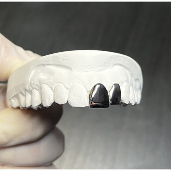 Custom Double Solid Caps Grillz