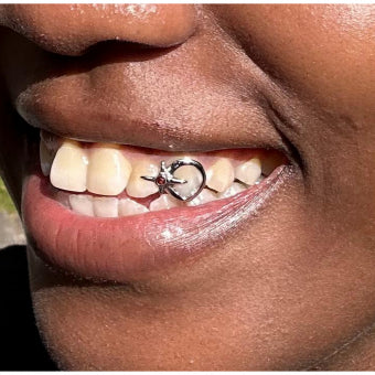 Window with Star Grillz