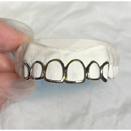 Custom Window 6 Set Grillz for Luxury smile