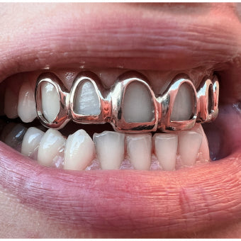 Custom Window 6 Set Grillz Custom dental jewellery