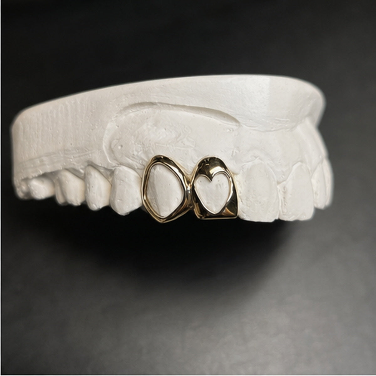 Double Caps Grillz dental jewellery