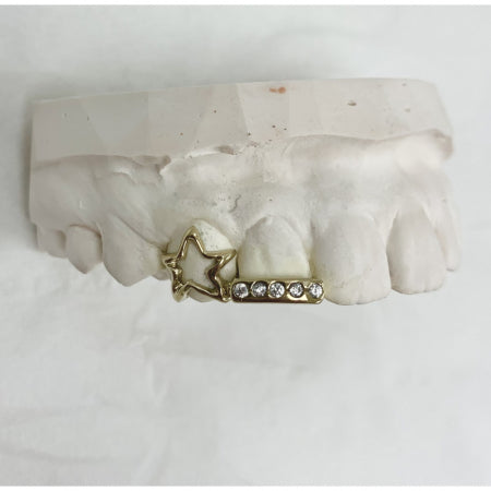 Diamonds And Star grillz