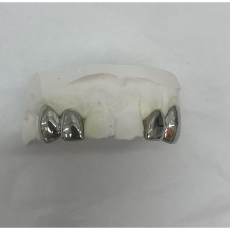 Custom Four Solid Caps Grillz