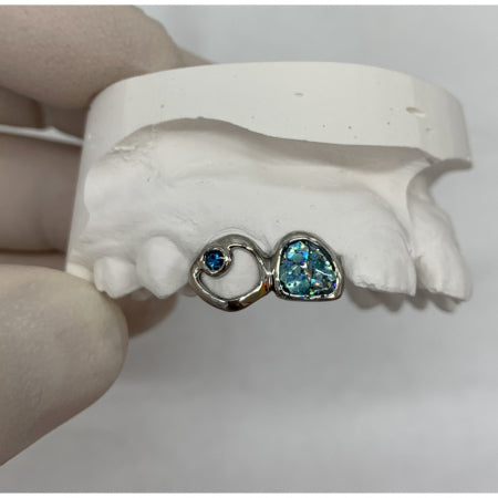 Opal and Diamond Grillz
